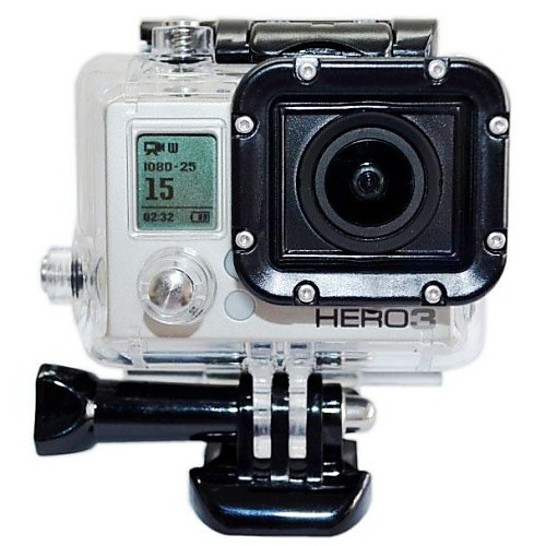 45m водонепроницаемый камера ПК жилищного случай для GoPro HD Hero 3