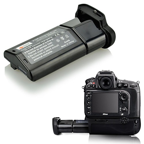 DSTE EN-EL18A 3900mAh Полная кодированный Аккумулятор для Nikon D800 / D800E MB-D12 ручки