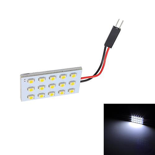 Merdia T10 15x3528 SMD белый светодиод для чтения лампа лампы (12V)