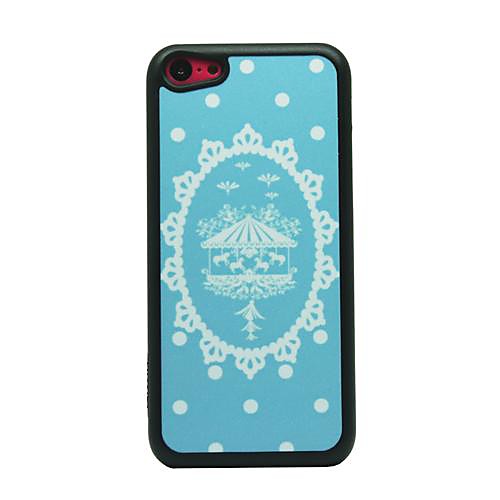 Футляр Снежинка Merry-Go-Round Рисование Шаблон для iPhone 5C