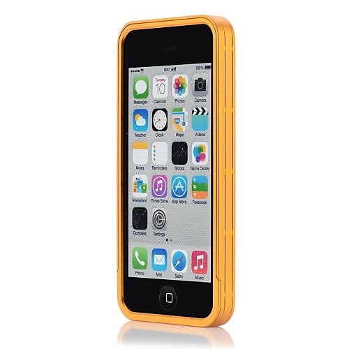 Улучшенный Металл защитный чехол для iPhone 5C (разных цветов)