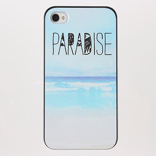 Футляр РАЙ Seabeach Pattern ПК для iPhone 4/4S