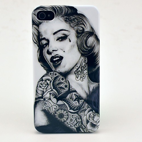 Футляр Tattoo Girl шаблон для iPhone 4/4S