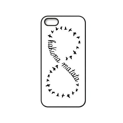 Дело Акуна Матата Pattern пластиковые Футляр для IPhone 5/5S