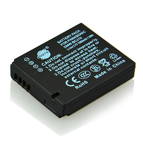 DSTE 3,7 1900mah DMW-bcj13 литий-ионный аккумулятор для Panasonic DMC-LX5 DMC-LX55 DMC-lx5k