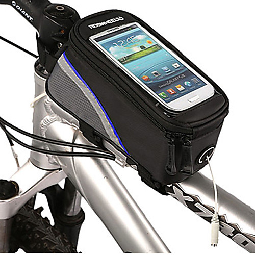 4.2-дюймовый велосипедов Передняя сумка с прозрачным ПВХ Touchable мобильного телефона экран