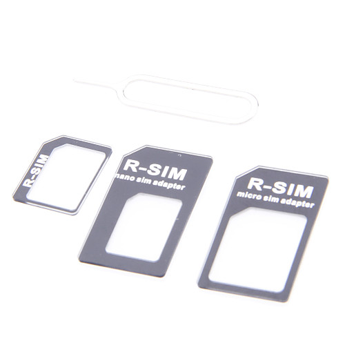 Nano Sim to Micro и Standard Sim Card адаптер для IPhone 4 / 4S / 5 / 5S / 5С и другие (разные цвета), 3-в-одном от MiniInTheBox INT Nano Sim to Micro и Standard Sim Card адаптер для IPhone 4 / 4S / 5 / 5S / 5С и другие (разные цвета), 3-в-одном от MiniInTheBox INT