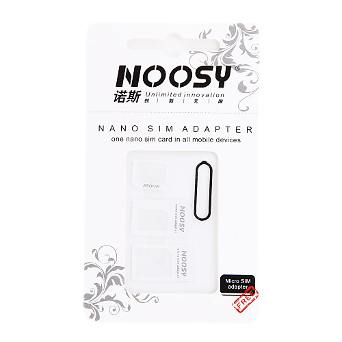 Nano Sim to Micro и Standard Sim Card адаптер для IPhone 4 / 4S / 5 / 5S / 5С и другие (разные цвета), 3-в-одном от MiniInTheBox INT Nano Sim to Micro и Standard Sim Card адаптер для IPhone 4 / 4S / 5 / 5S / 5С и другие (разные цвета), 3-в-одном от MiniInTheBox INT