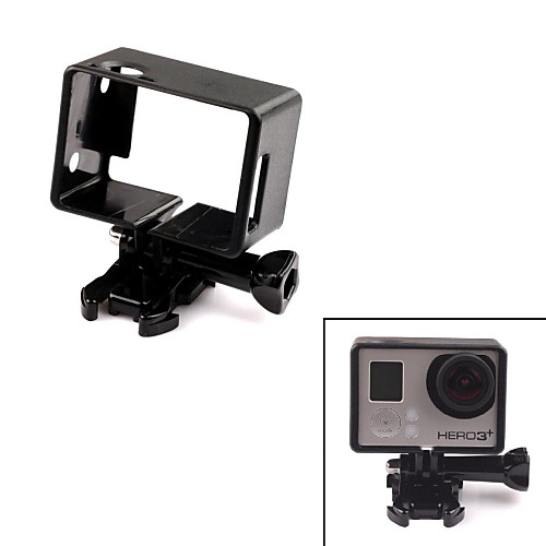 Universal Protective Side Frame w/ Screws  Push Buckle for GoPro Hero 3 / 3