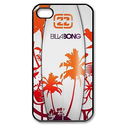 Дело Популярные Billabong серфинга Sunset Surf Pattern пластиковые Футляр для IPhone 4/4S