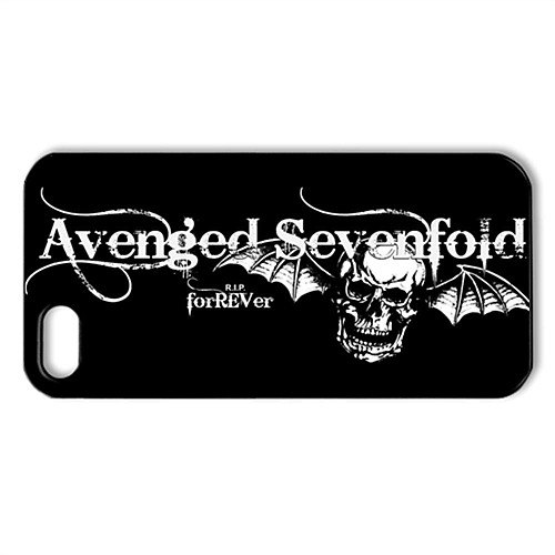 Дело Музыка & Группа Серия Avenged Sevenfold A7X Pattern пластиковые Футляр для IPhone 5/5S