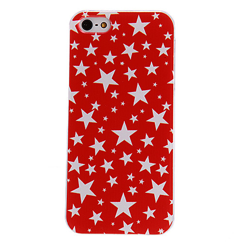 Stars Футляр Pattern PC с прозрачным Рамка для iPhone 5/5S