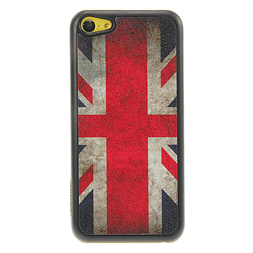 Юнион Джек Pattern Мерцающий Футляр ПК для iPhone 5C