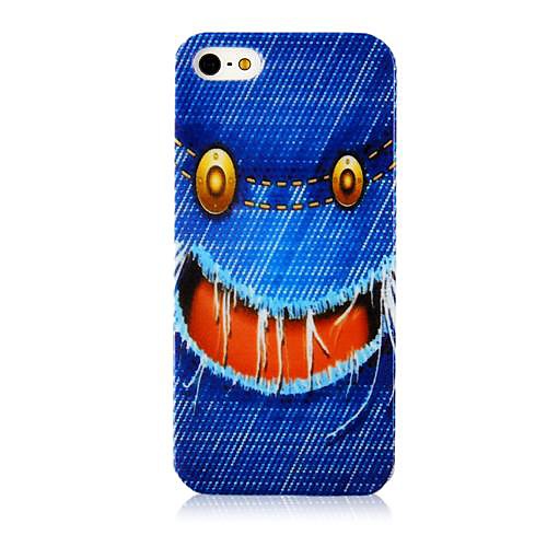 Жан Забавный Pattern лица Силиконовые Мягкий чехол для iPhone5/5s