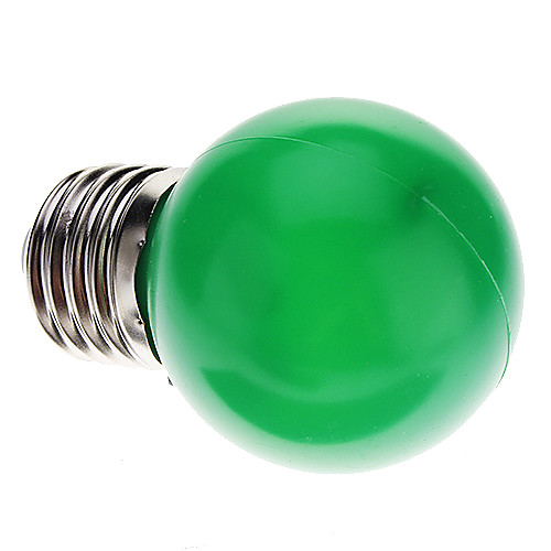E27 0,5 Вт 7-светодиодный зеленый свет LED Глобальный лампы (220)