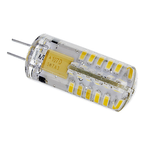 G4 2,5 Вт 48x3014SMD 130LM 3000K война Белый свет шарика пятна 12V (AC-DC)