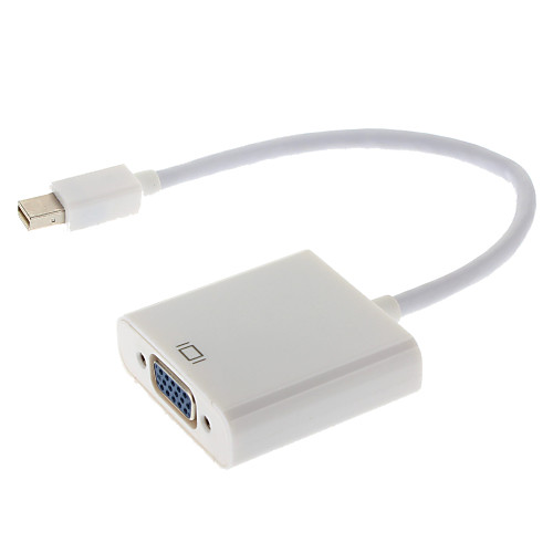 Mini DisplayPort мужчина к VGA Женщина для MacBook Air / Pro / Pro Retina (20 см)