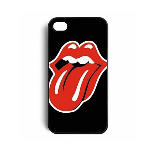 Дело Pattern Rolling Stones пластичная трудная для iPhone 4/4S