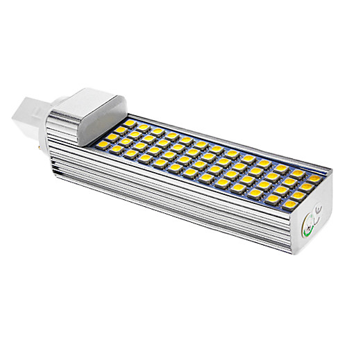 G24 13W 52x5050SMD 936LM 6000-6501K холодный белый свет мозоли СИД лампы (AC 85-265В)