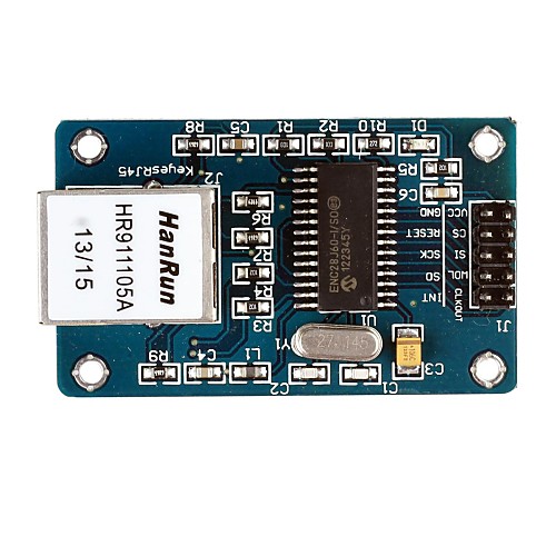 ENC28J60 25MHz Crystal Ethernet Сетевой Board Module