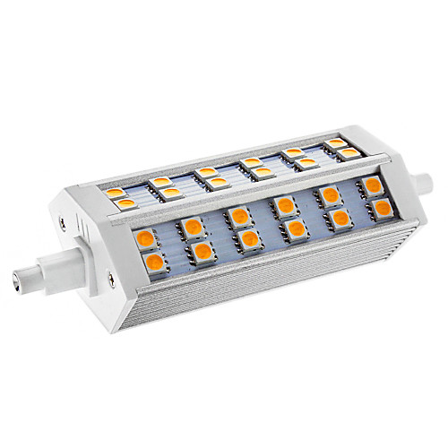 R7S 8W 36x5050SMD 430LM 6000-6501K холодный белый свет мозоли СИД лампы (AC 85-265В)