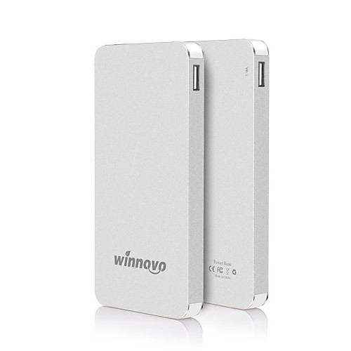 winnovo 8000mAh супер Сельма внешняя батарея для iphone6 / 6plus / 5s Samsung S4 / 5 HTC и других мобильных устройств