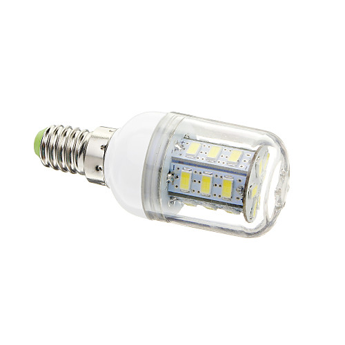 E14 5W 24x5730SMD 12OOLM 6000-6501K холодный белый свет мозоли СИД лампы (AC 220-240V)