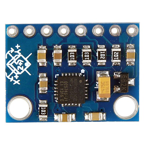 гы-521 MPU-6050 Модуль 3 оси гироскопа  акселерометр для (для Arduino) - синий