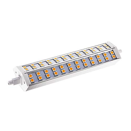 R7S 15W 72x5050SMD 864LM 2800-3002K теплый белый свет мозоли СИД лампы (AC 85-265В)