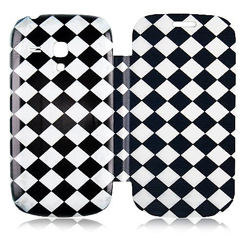 Геометрия Pattern кожаный чехол всего тела для Samsung Galaxy S3 Mini I8190