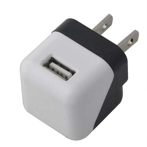 Компактный мини 5V 1000mA USB США адаптер Plug Power