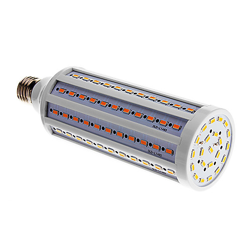 E27 25W 132  5730SMD 2000LM 3000-3500K теплый белый свет мозоли СИД лампа (220)