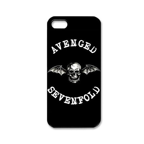 Дело Музыка & Группа Серия Avenged Sevenfold Pattern пластиковые Футляр для IPhone 5/5S