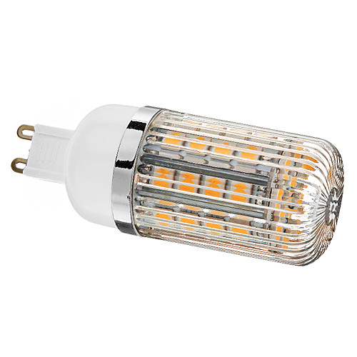 Затемнения G9 5W 36xSMD 5050 480LM 3000-3500K теплый белый свет мозоли СИД лампы (AC 110-130V)