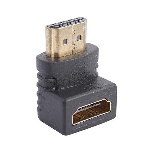 90-градусной HDMI Женский к HDMI Мужской адаптер для домашнего кинотеатра