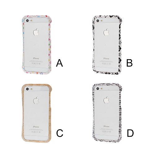 Мода Малый Талия Pattern рамка Бампер для iPhone 5/5S