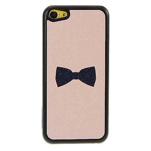 Мерцающий ПК Футляр Black Tie Шаблон для iPhone 5C