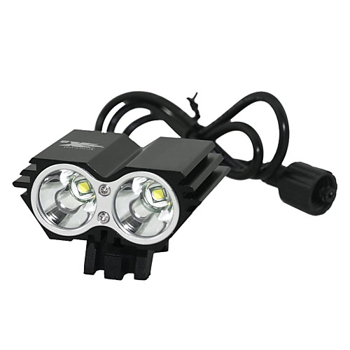 Marsing B22 2 х Cree XM-L T6 1200lm 3-Mode Белый Mountain Bike Свет / Фара передняя - черный (4 х 18650)