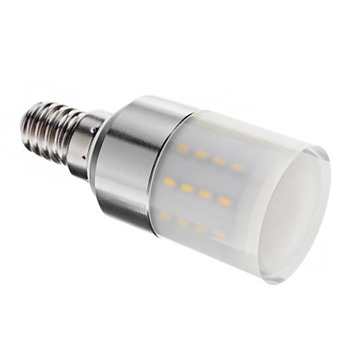 E14 5W 50  3014SMD 460LM 3000K теплый белый свет Светодиодные пятно лампы (AC100-240V)