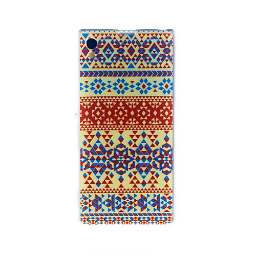 Кинстон Художественный Pattern ковров ТПУ мягкий чехол для Sony Xperia Z1 L39h