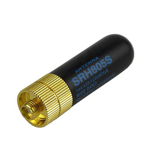 SRH805S SMA-F Женский УВЧ  УКВ антенны для TK3107 2107 PUXING QUANSHENG Baofeng УФ-5R TG-UV2 портативной рации