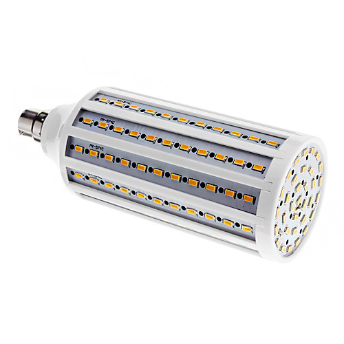 B22 30W 165  5730SMD 2500LM 3000-3500K теплый белый свет мозоли СИД лампа (220)