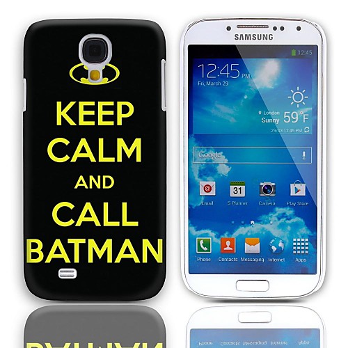 Позвоните Batman Футляр дизайна с 3 пакетами Защитные пленки для Samsung Galaxy S4 мини I9190