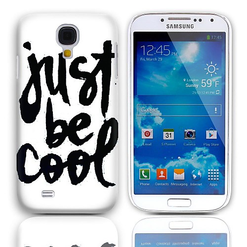 Просто Be Cool конструкция корпуса Жесткий с 3 пакетами Защитные пленки для Samsung Galaxy S4 мини I9190