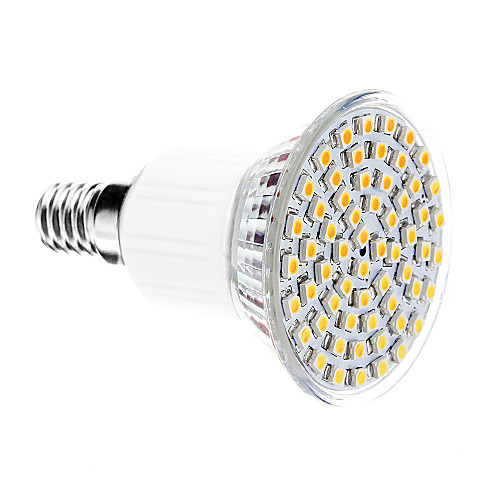 JDR R50 E14 4W 60x3022SMD 300LM 3000K теплый белый свет Светодиодные пятно света (220-240V)