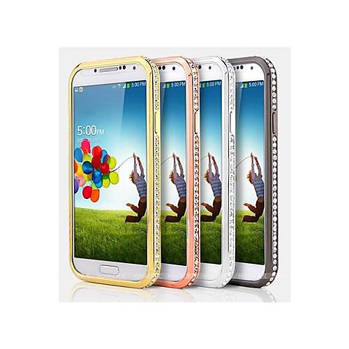 Алмазный Посмотрите аргументы за бампера металла Samsung Galaxy S4 i9500 (разных цветов)