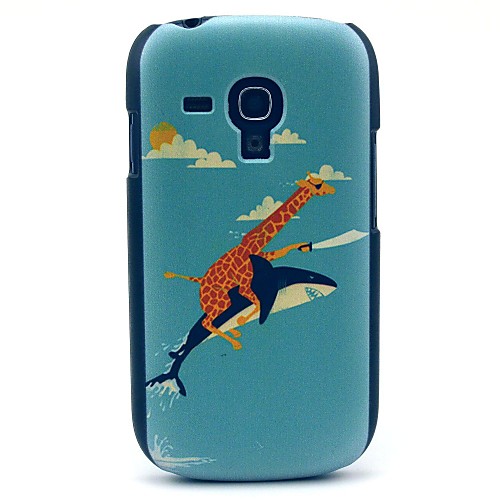 Жираф и Pattern Дельфин Футляр для Samsung Galaxy S3 Mini I8190