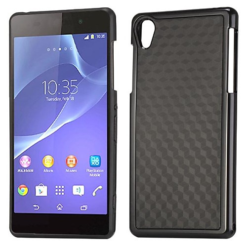 Два цвета 3D Куб шаблон ТПУ Гибкая чехол для Sony Xperia Z2 L50W D6502 D6503