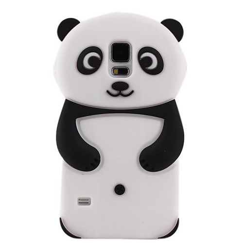 Panda кремния мягкий чехол для Samsung S5 I9600