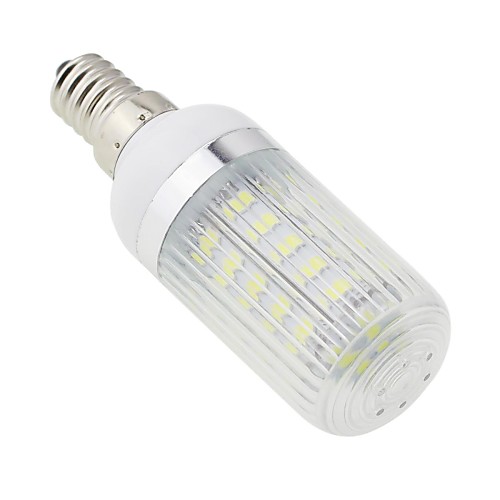 E14 6W 36x5730 SMD 450 ~ 500LM 5500 ~ 6500K Белый свет светодиодный матовый Крышка Кукуруза лампа 220В ~ 240В